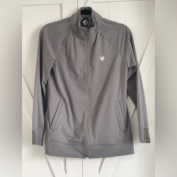 Alpha Forward Flex Zip London Fog gray jacket size small - Picture 1 of 1